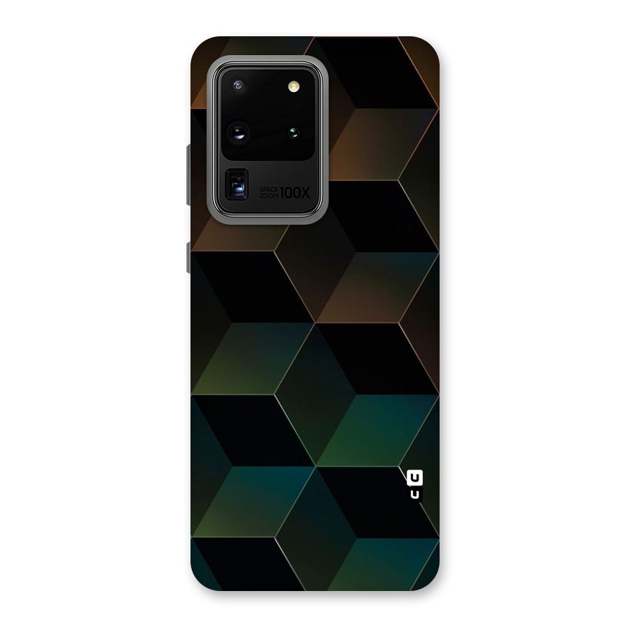 Hexagonal Design Back Case for Galaxy S20 Ultra