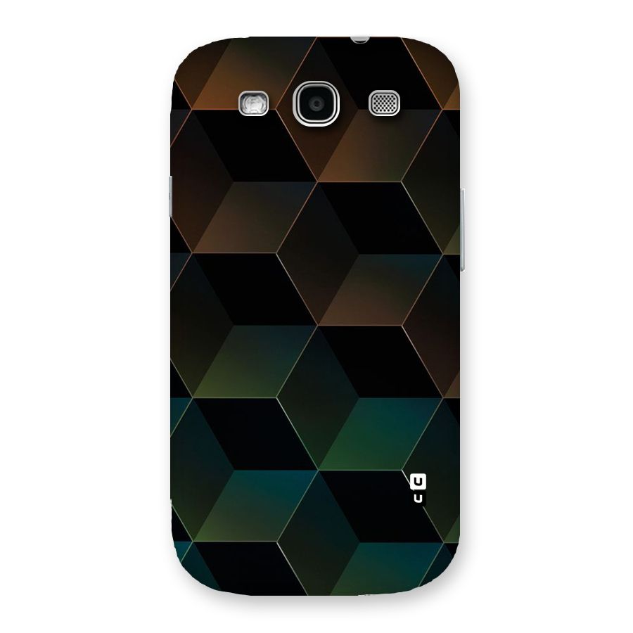 Hexagonal Design Back Case for Galaxy S3