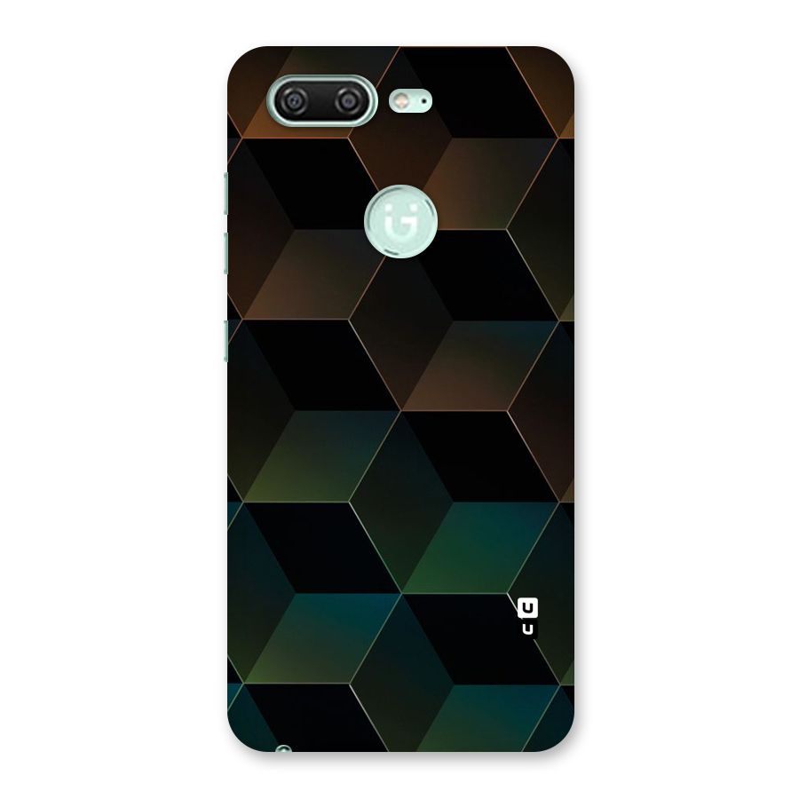 Hexagonal Design Back Case for Gionee S10