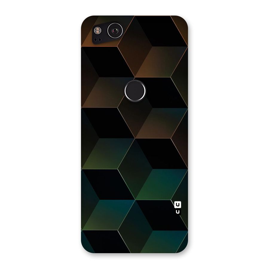 Hexagonal Design Back Case for Google Pixel 2
