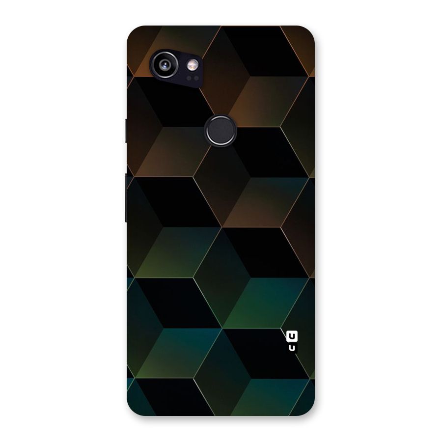 Hexagonal Design Back Case for Google Pixel 2 XL