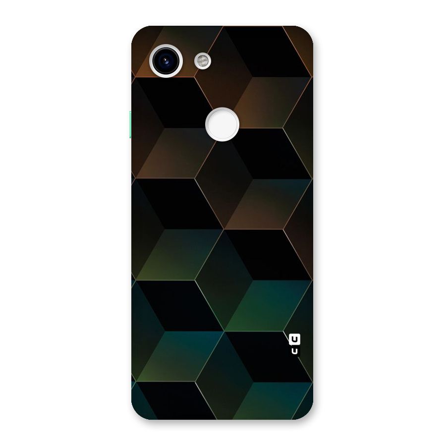 Hexagonal Design Back Case for Google Pixel 3
