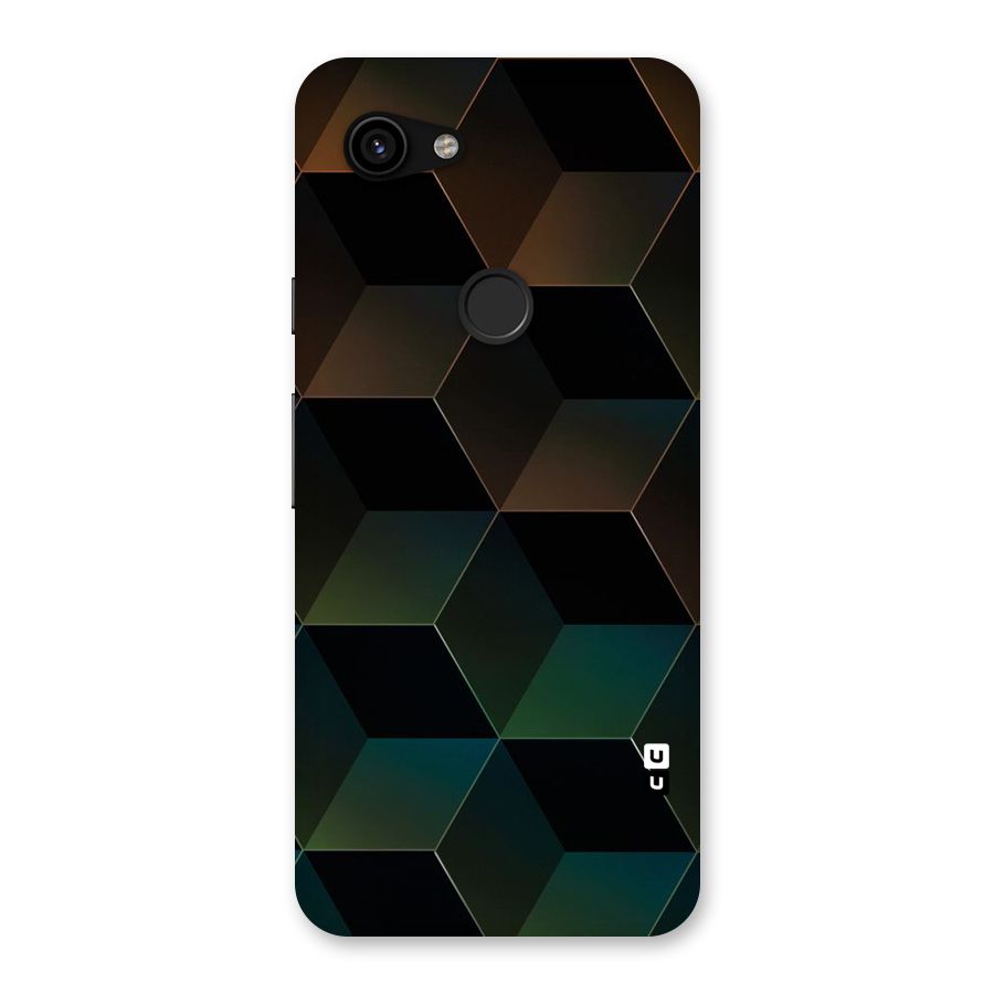 Hexagonal Design Back Case for Google Pixel 3a