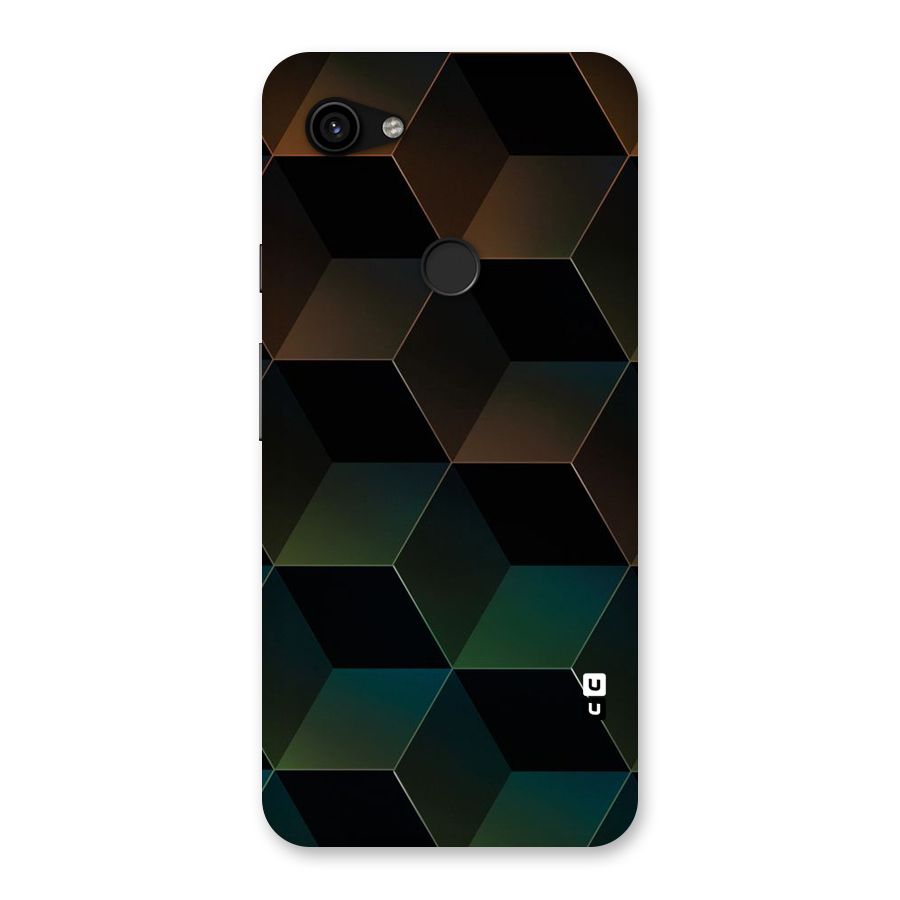 Hexagonal Design Back Case for Google Pixel 3a XL