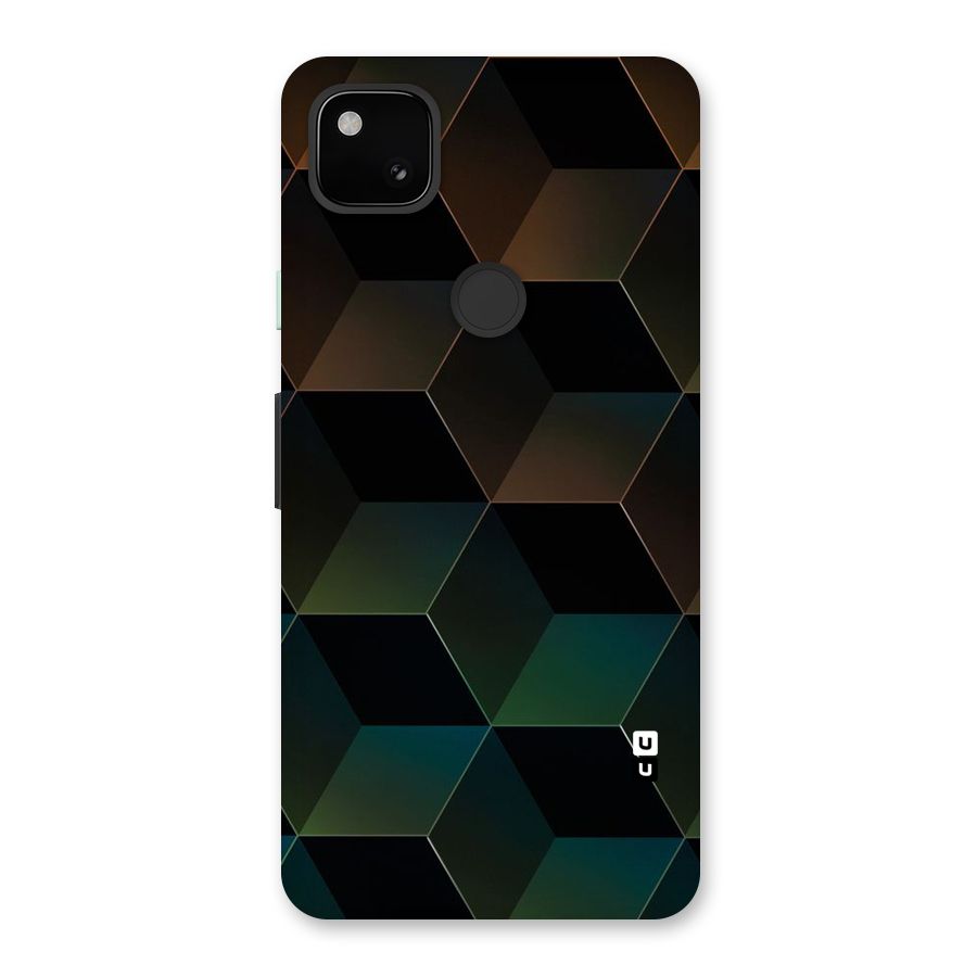 Hexagonal Design Back Case for Google Pixel 4a