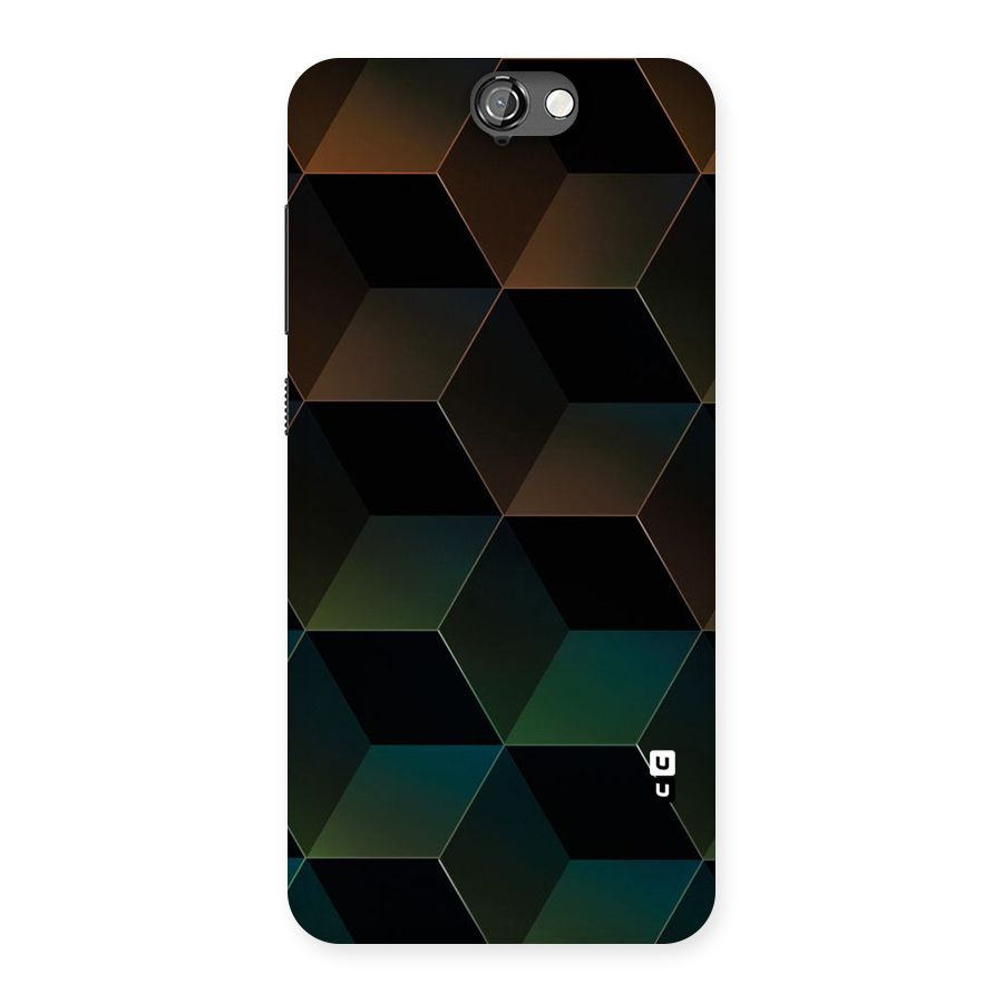 Hexagonal Design Back Case for HTC One A9
