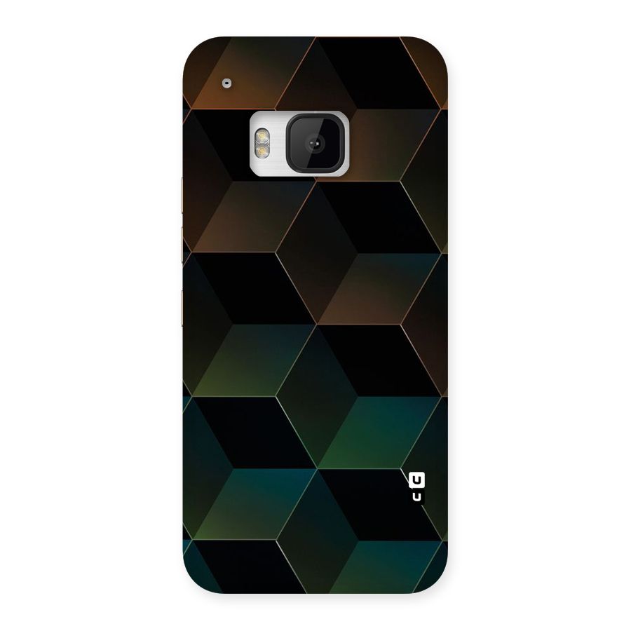 Hexagonal Design Back Case for HTC One M9