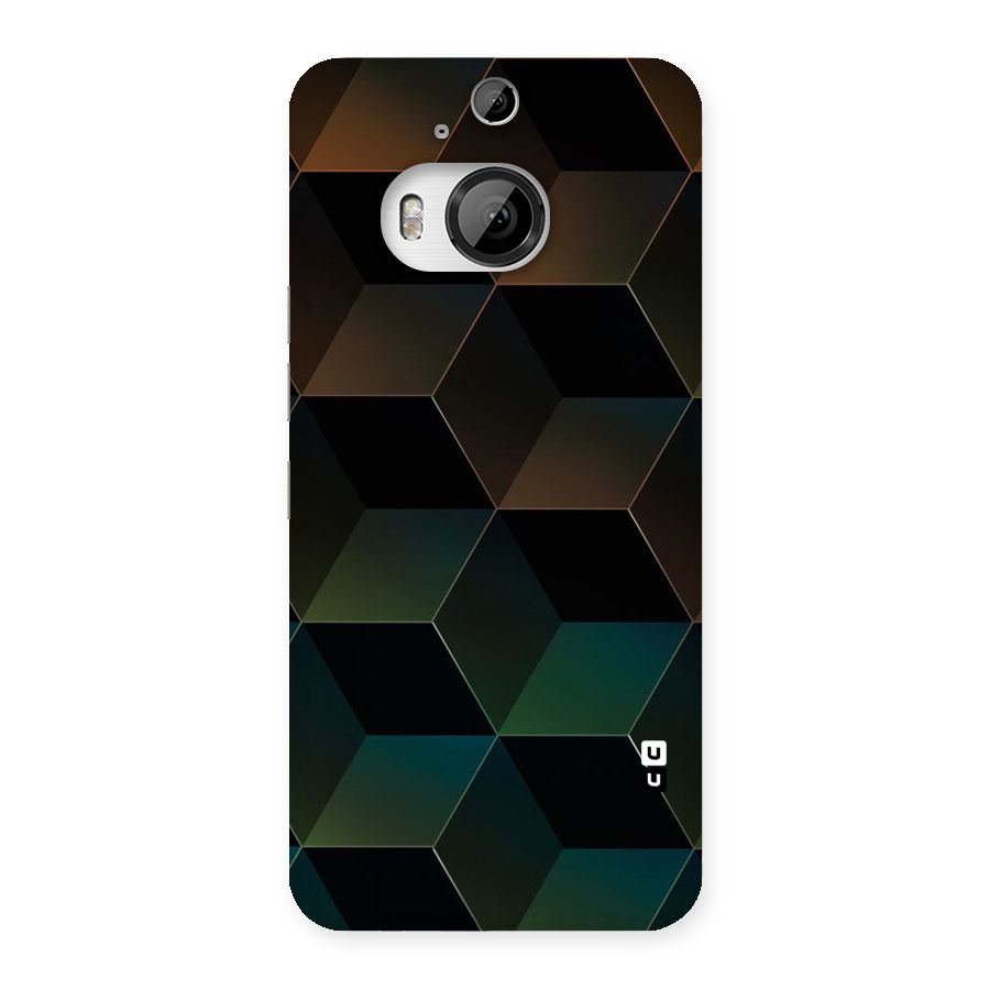 Hexagonal Design Back Case for HTC One M9 Plus