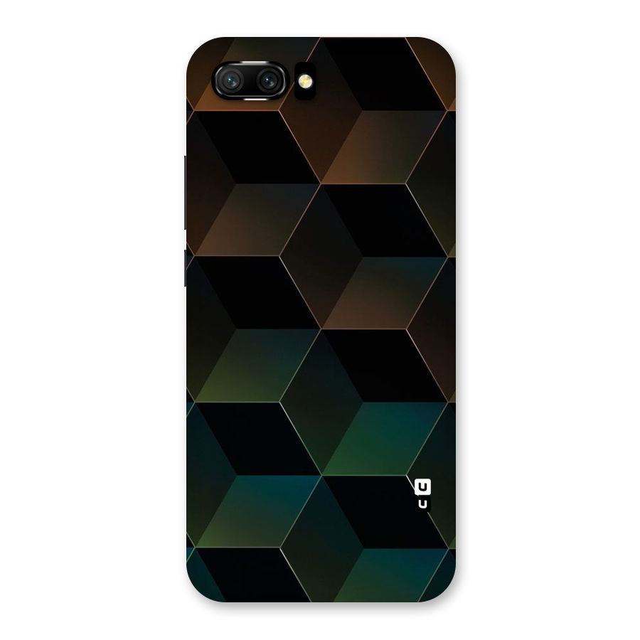 Hexagonal Design Back Case for Honor 10