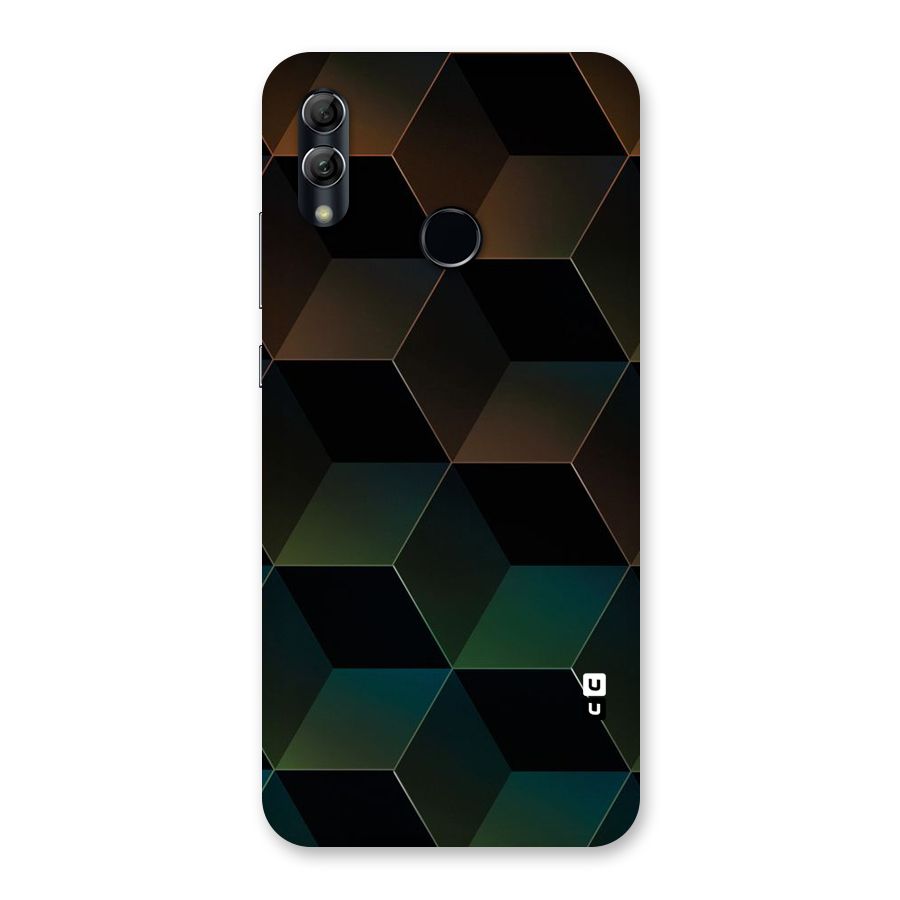 Hexagonal Design Back Case for Honor 10 Lite
