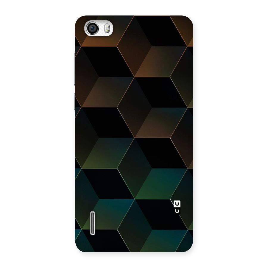 Hexagonal Design Back Case for Honor 6
