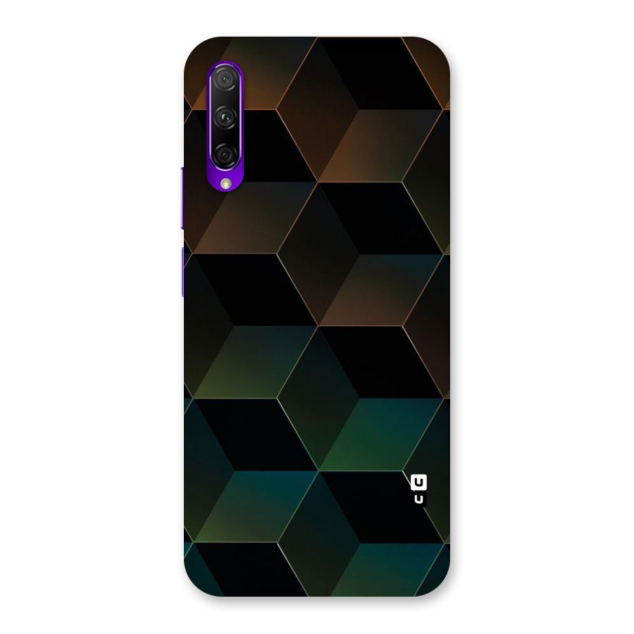 Hexagonal Design Back Case for Honor 9X Pro