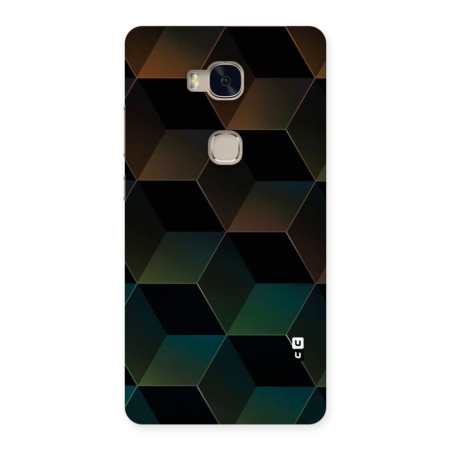 Hexagonal Design Back Case for Huawei Honor 5X