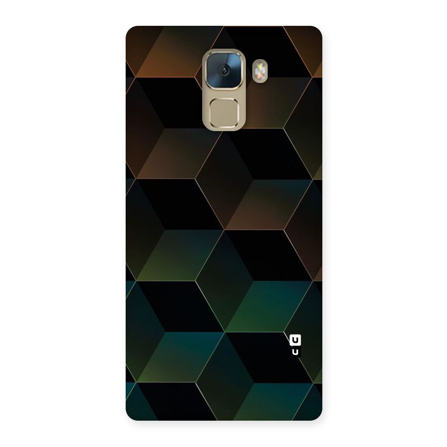 Hexagonal Design Back Case for Huawei Honor 7