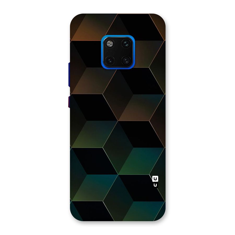 Hexagonal Design Back Case for Huawei Mate 20 Pro