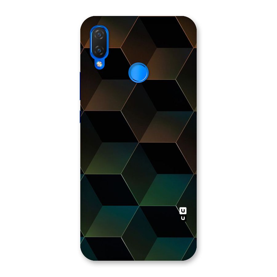 Hexagonal Design Back Case for Huawei P Smart+