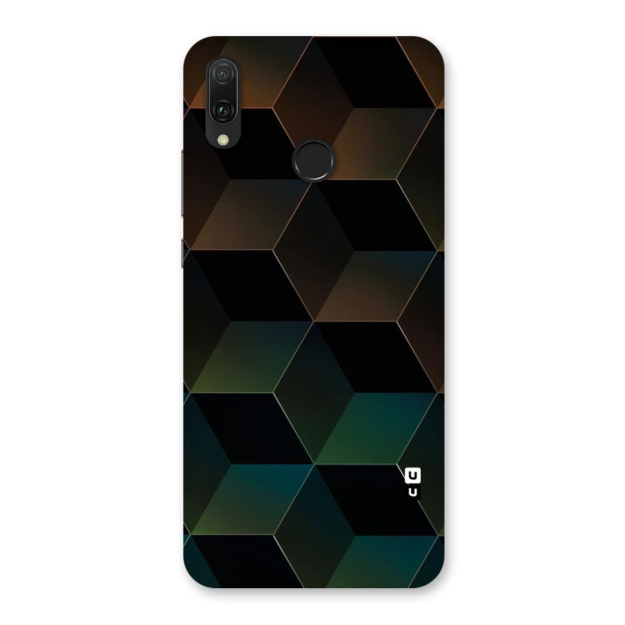 Hexagonal Design Back Case for Huawei Y9 (2019)