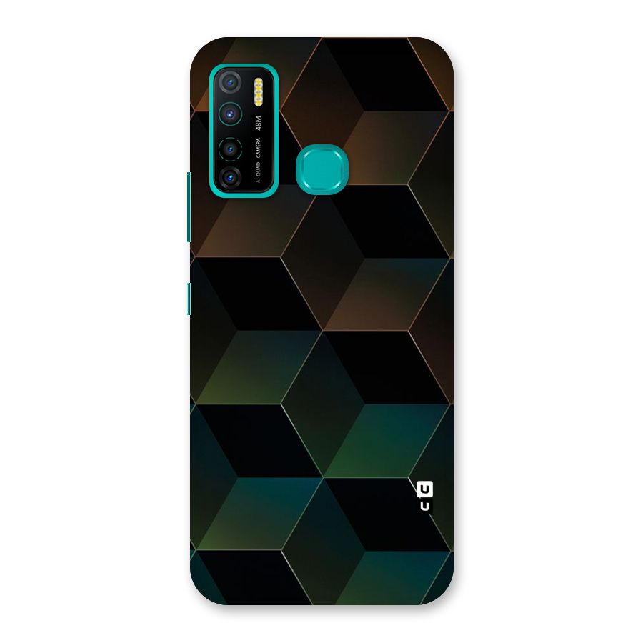 Hexagonal Design Back Case for Infinix Hot 9 Pro
