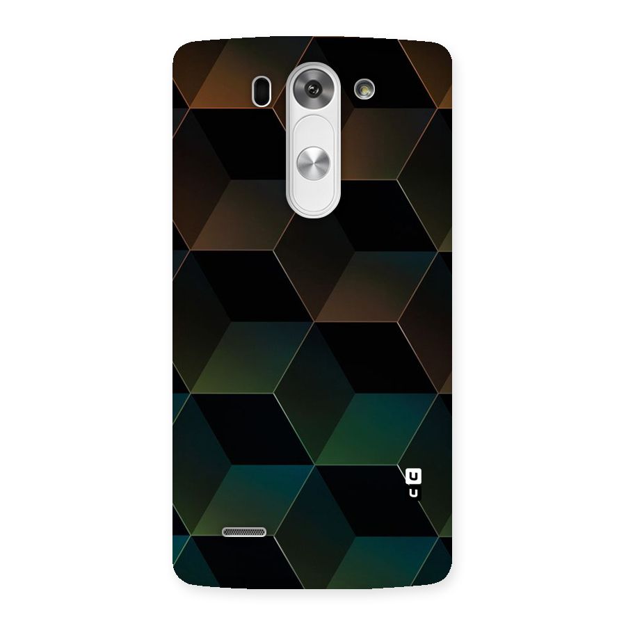 Hexagonal Design Back Case for LG G3 Mini