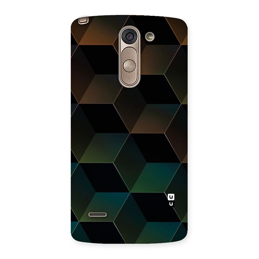 Hexagonal Design Back Case for LG G3 Stylus