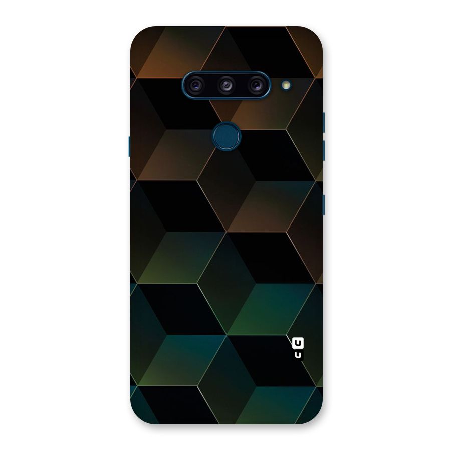Hexagonal Design Back Case for LG  V40 ThinQ