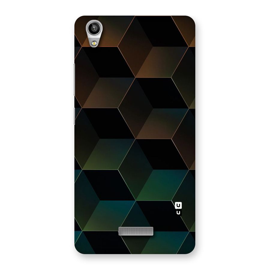 Hexagonal Design Back Case for Lava-Pixel-V1