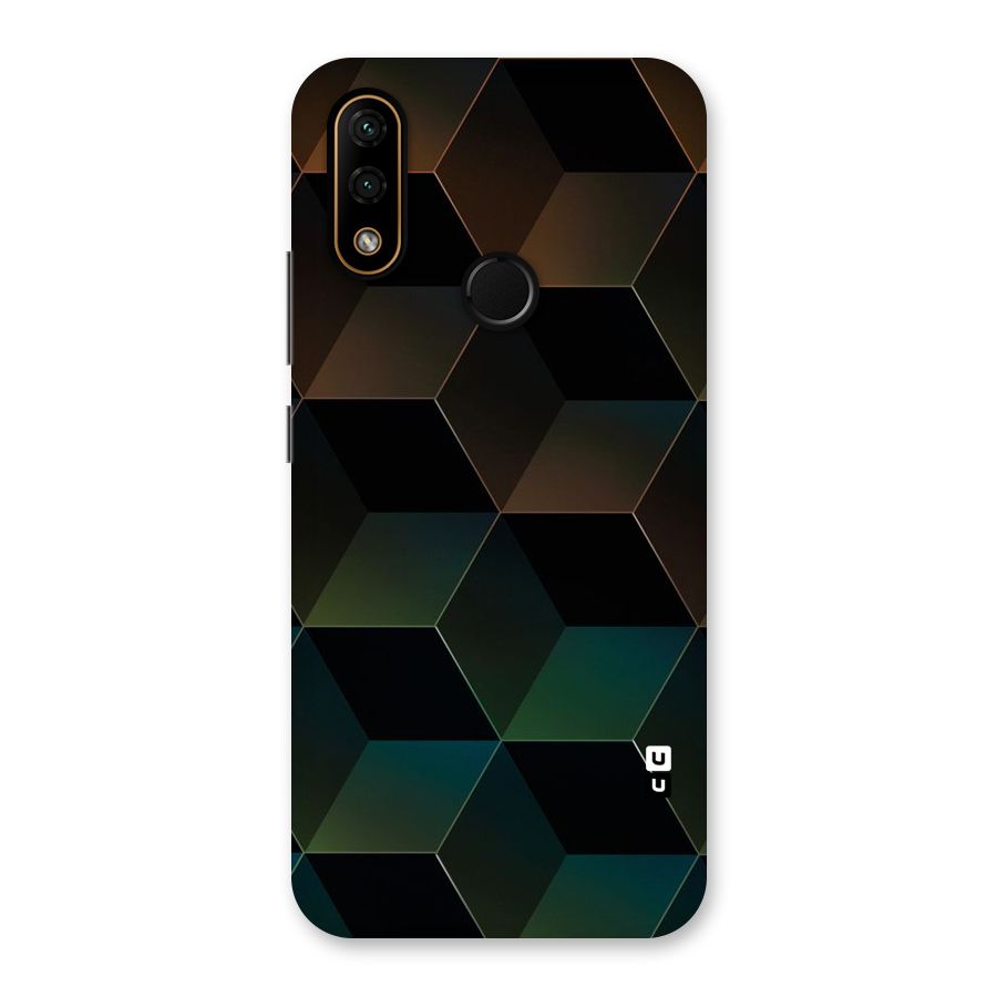 Hexagonal Design Back Case for Lenovo A6 Note