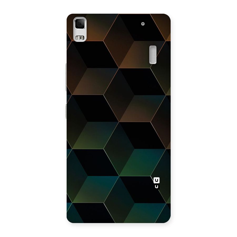 Hexagonal Design Back Case for Lenovo K3 Note