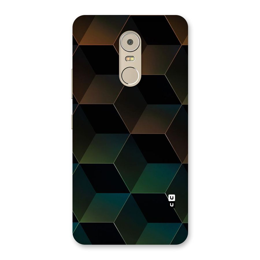 Hexagonal Design Back Case for Lenovo K6 Note