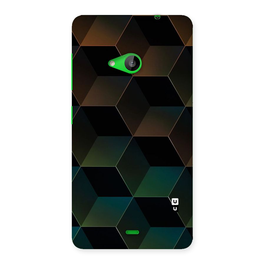 Hexagonal Design Back Case for Lumia 535