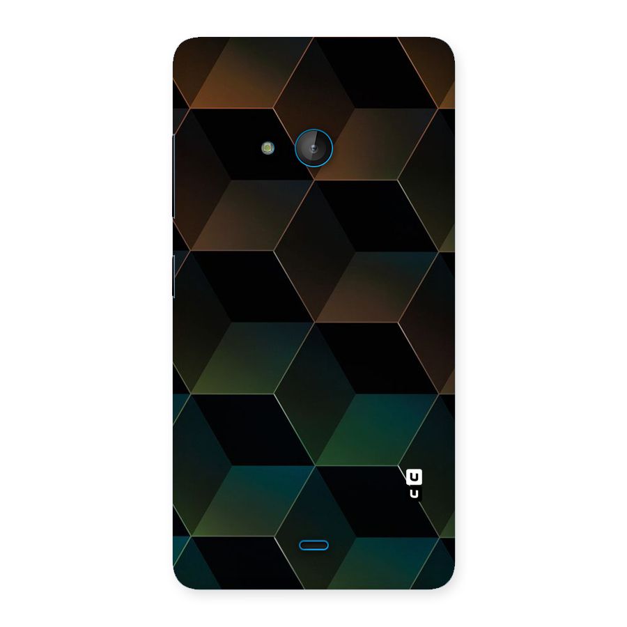 Hexagonal Design Back Case for Lumia 540