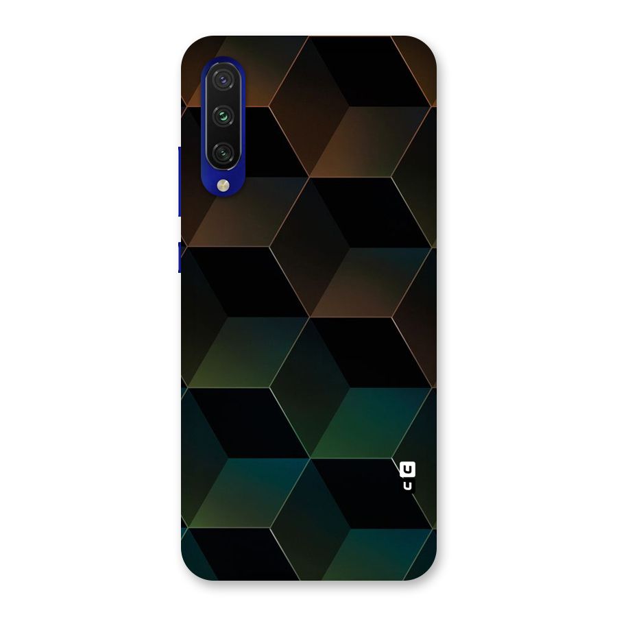 Hexagonal Design Back Case for Mi A3