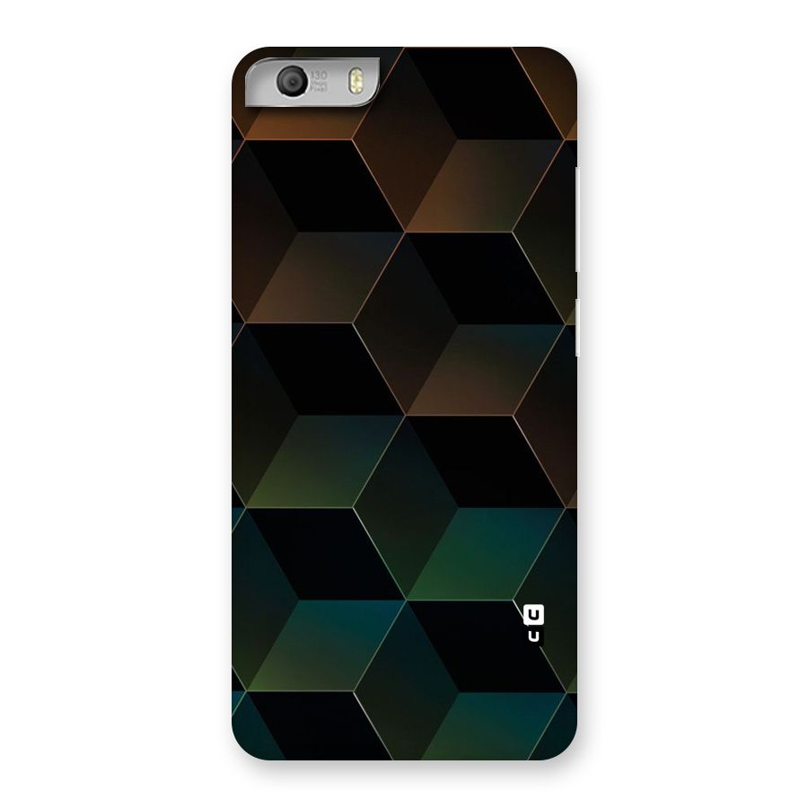 Hexagonal Design Back Case for Micromax Canvas Knight 2