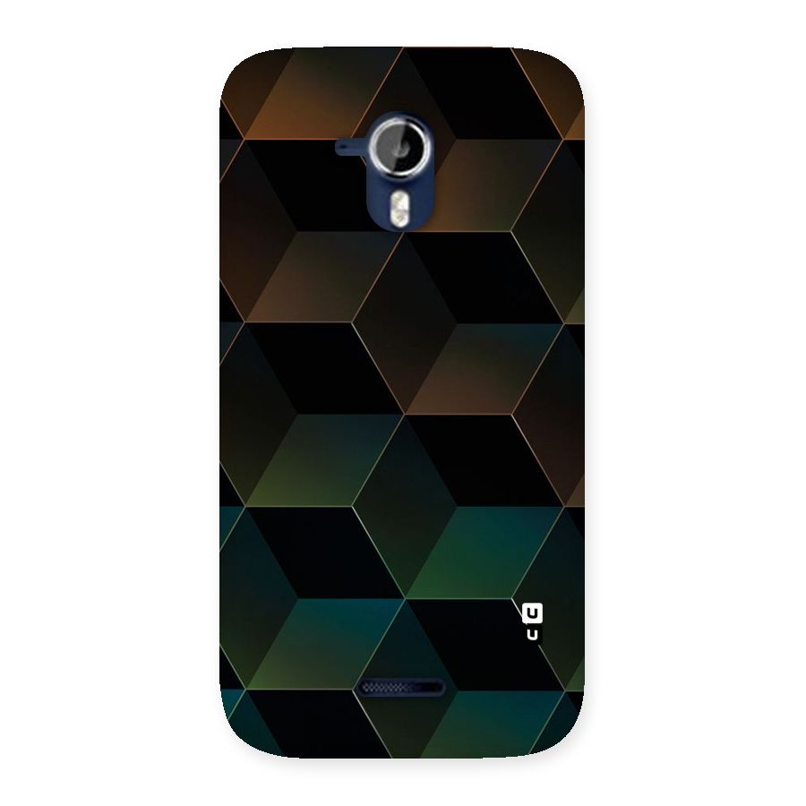 Hexagonal Design Back Case for Micromax Canvas Magnus A117