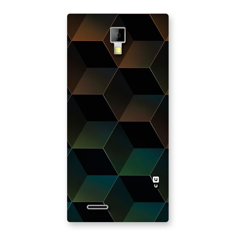 Hexagonal Design Back Case for Micromax Canvas Xpress A99