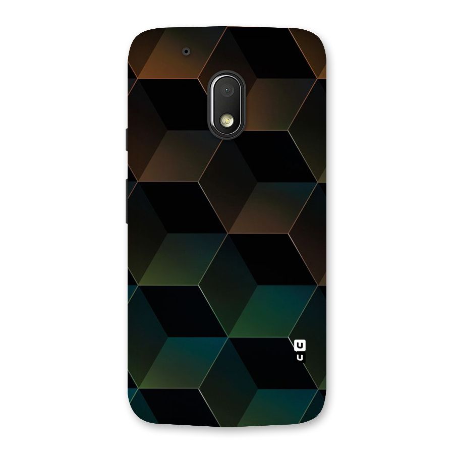 Hexagonal Design Back Case for Moto G4 Play