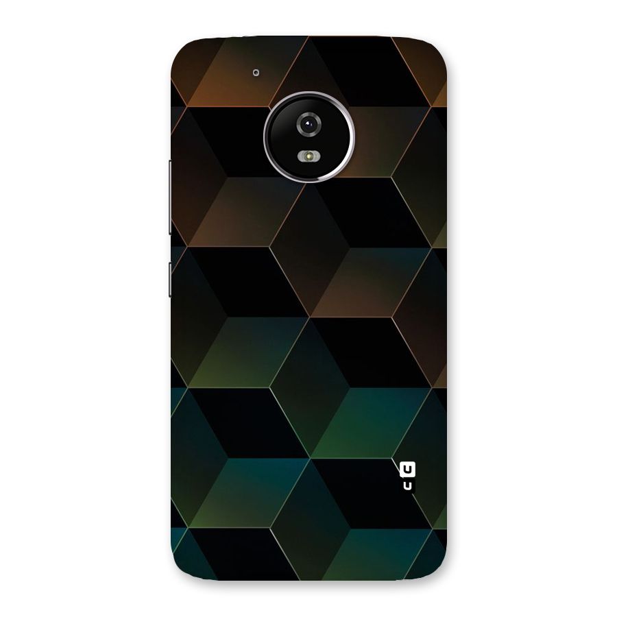 Hexagonal Design Back Case for Moto G5