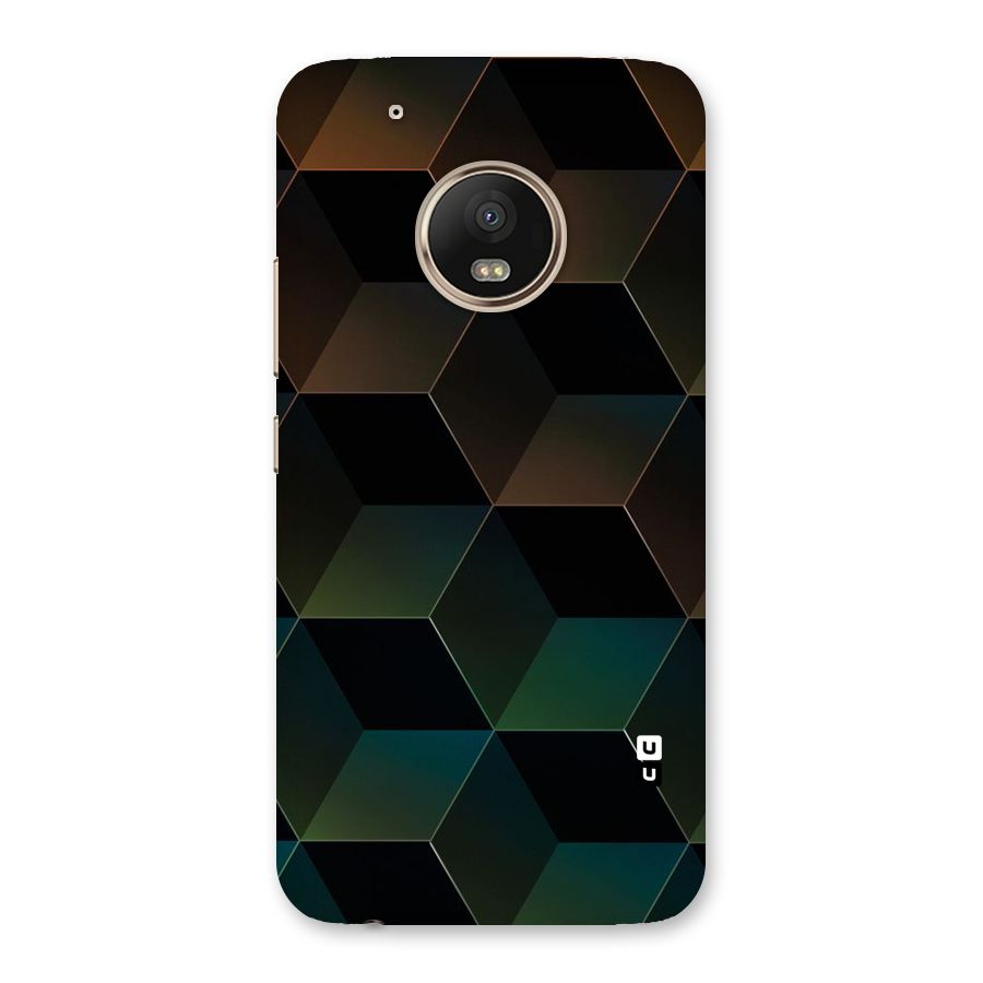 Hexagonal Design Back Case for Moto G5 Plus
