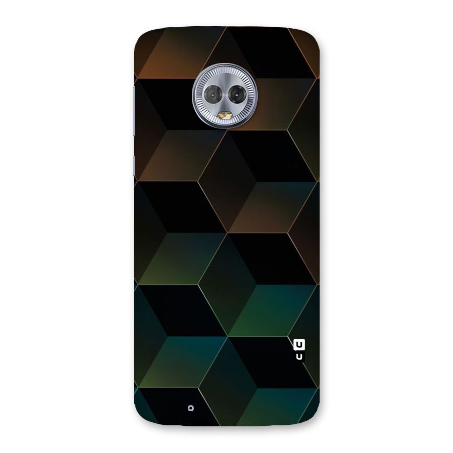 Hexagonal Design Back Case for Moto G6