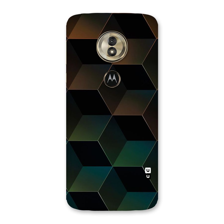 Hexagonal Design Back Case for Moto G6 Play