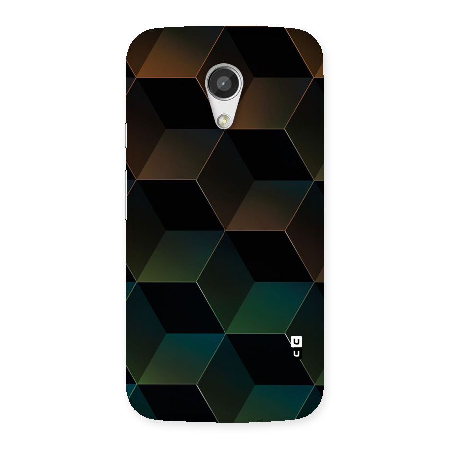 Hexagonal Design Back Case for Moto G 2nd Gen