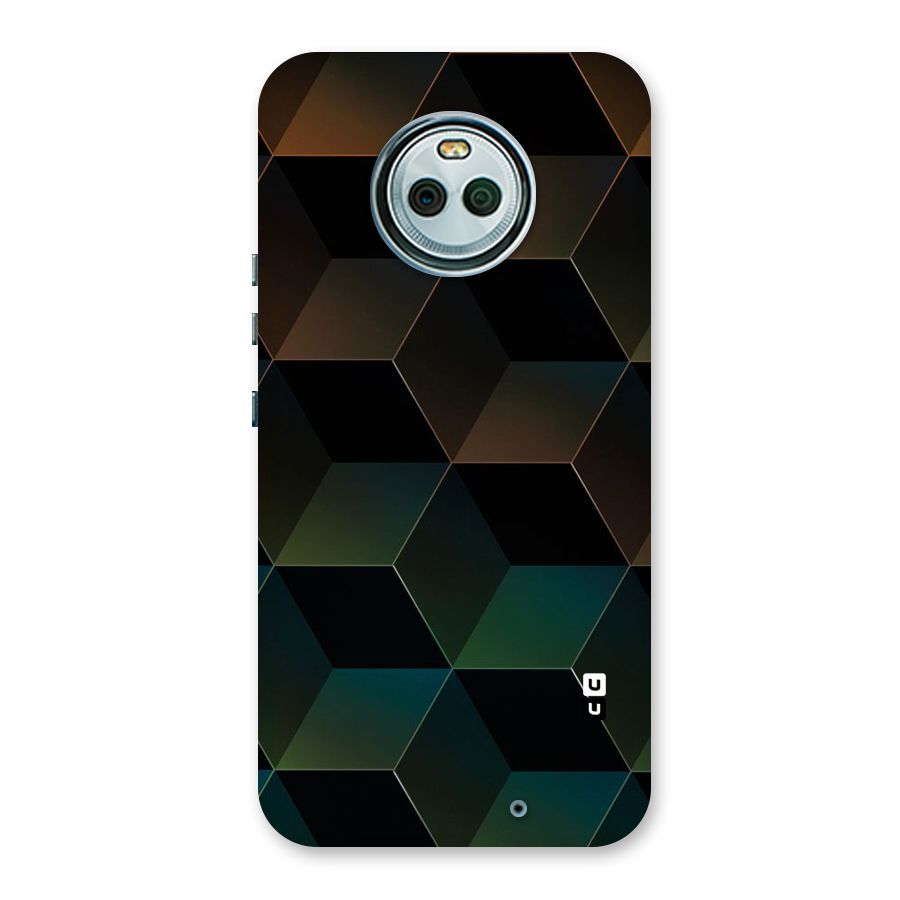 Hexagonal Design Back Case for Moto X4