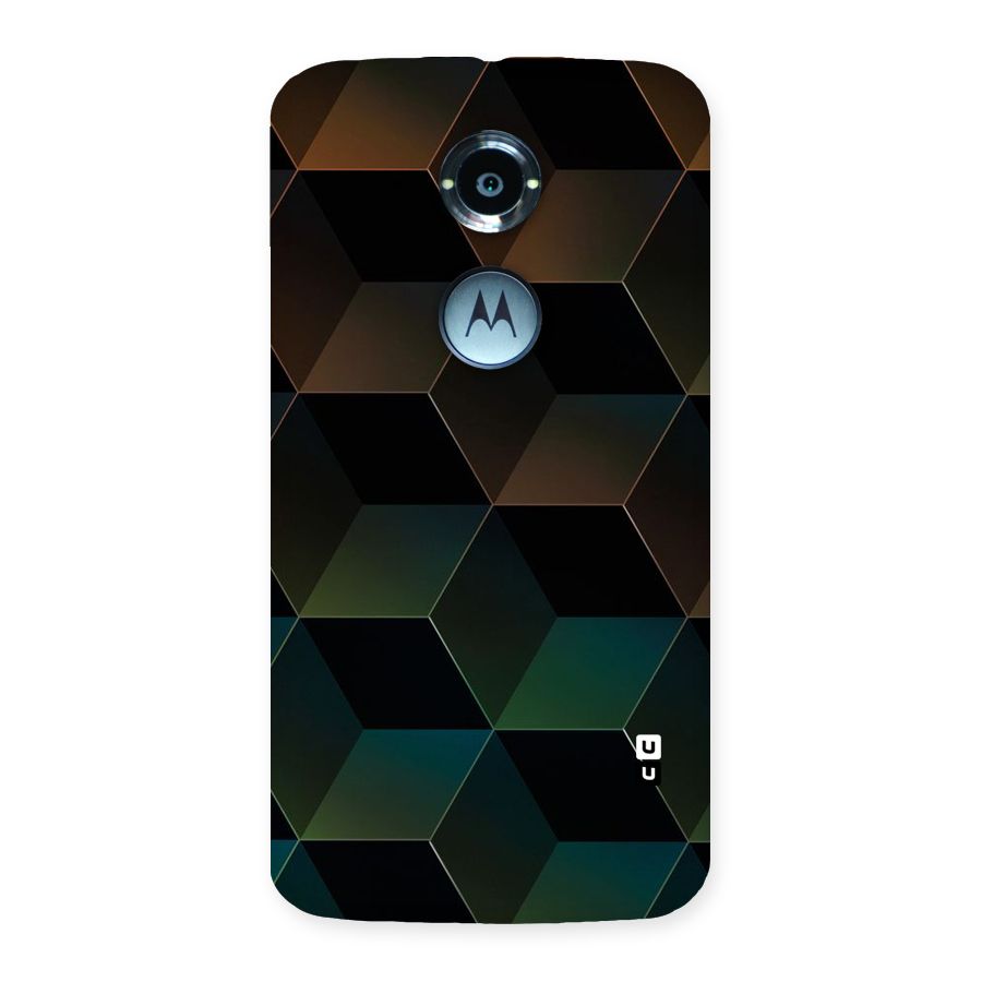 Hexagonal Design Back Case for Moto X 2nd Gen