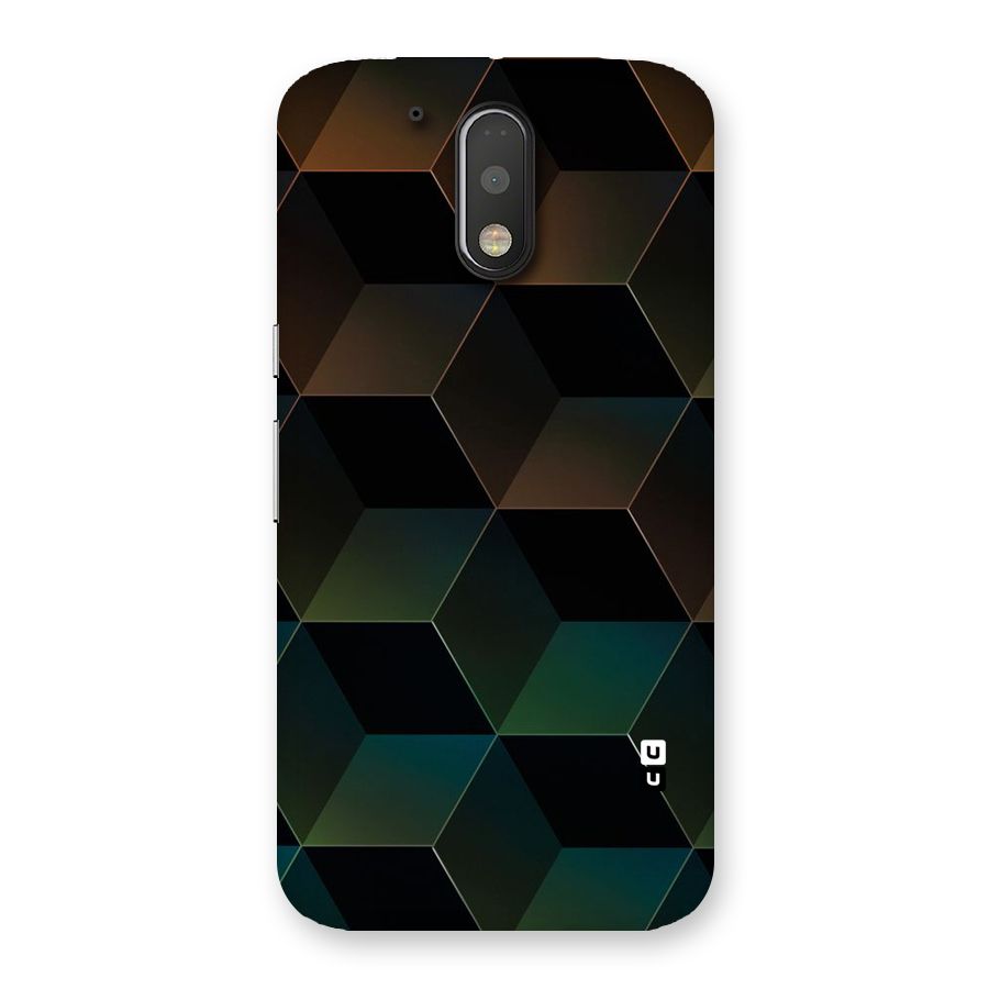Hexagonal Design Back Case for Motorola Moto G4 Plus