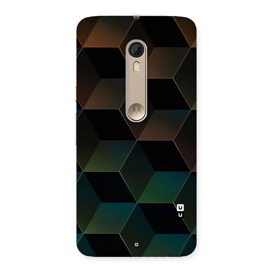 Hexagonal Design Back Case for Motorola Moto X Style