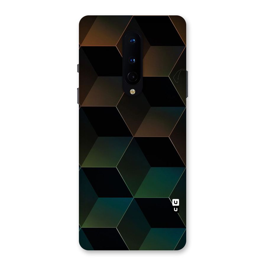 Hexagonal Design Back Case for OnePlus 8