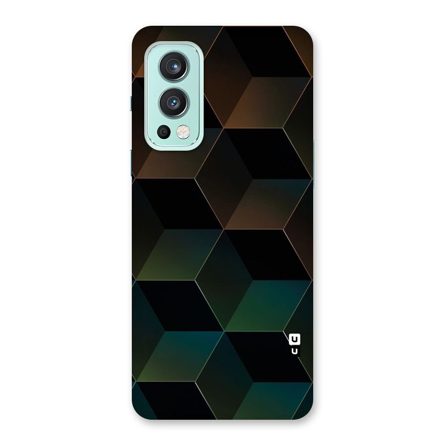 Hexagonal Design Back Case for OnePlus Nord 2 5G