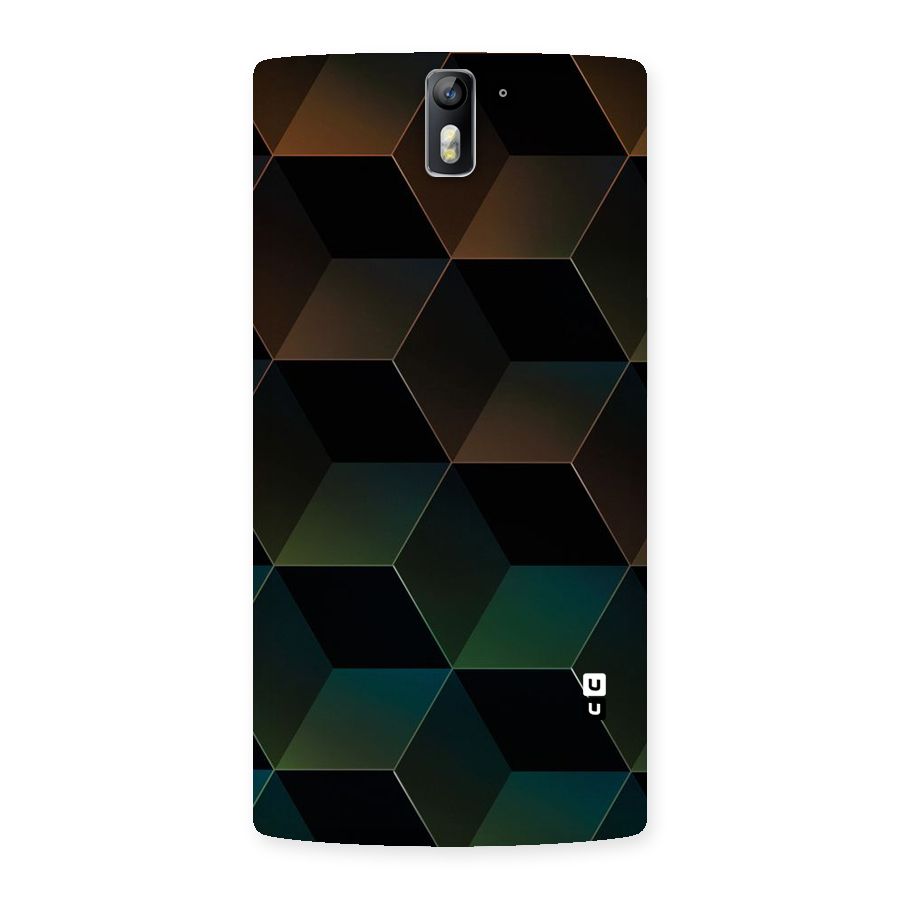 Hexagonal Design Back Case for One Plus One