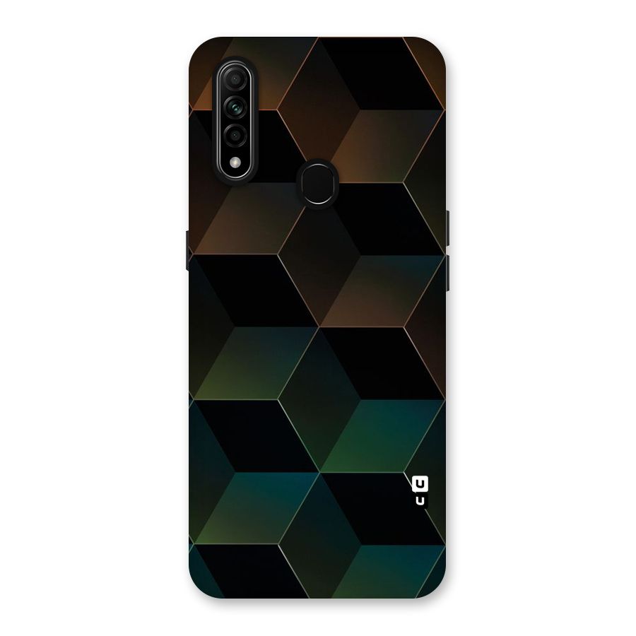 Hexagonal Design Back Case for Oppo A31