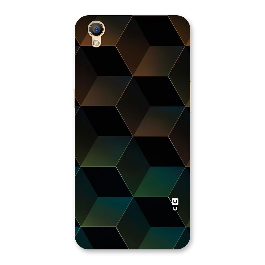 Hexagonal Design Back Case for Oppo A37